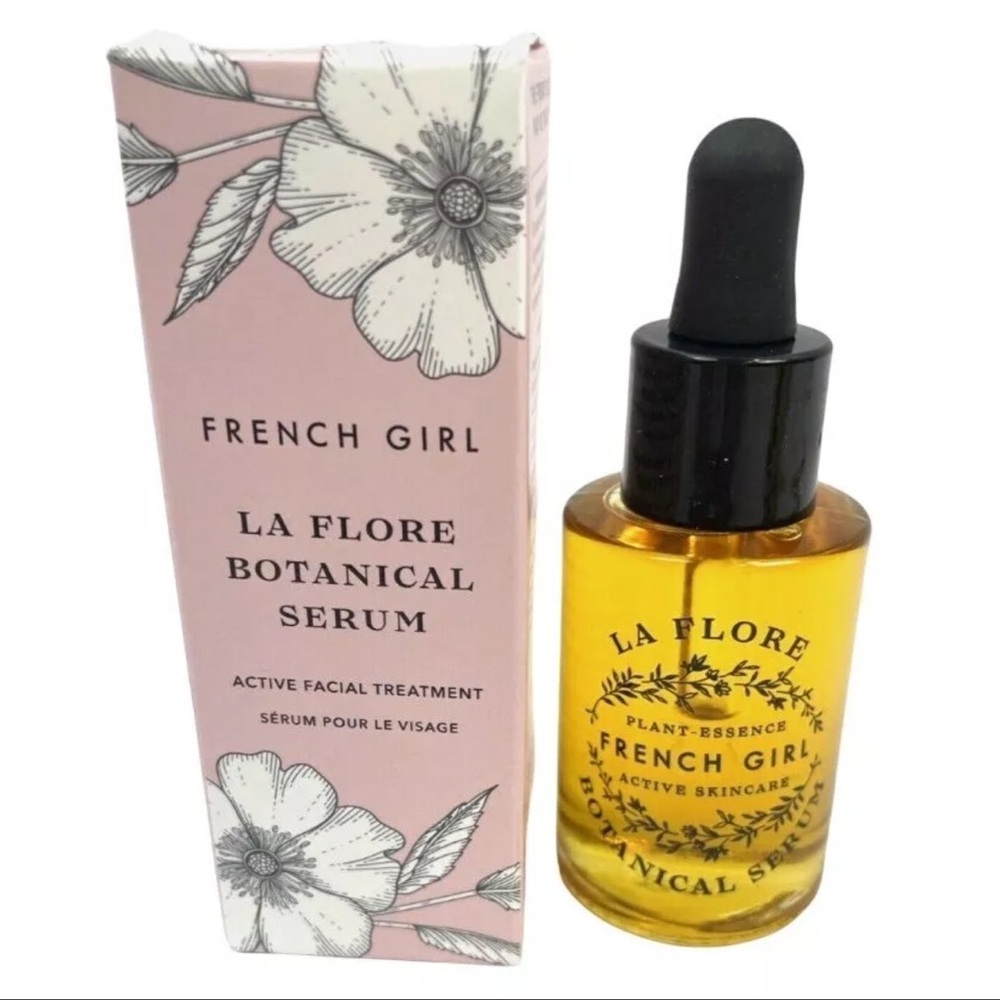 FrenchGirl La Flore Botanical Serum Active Facial Treatment Plant Based 1oz 30ml